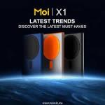 Moi x1 power bank wereless charging 5000mAh 15.0w super fast charger